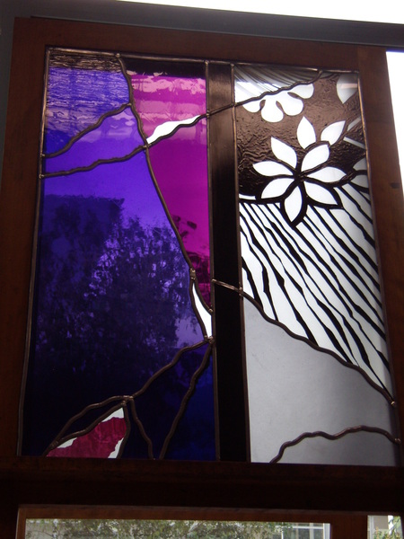 Vitrail abstrait 16