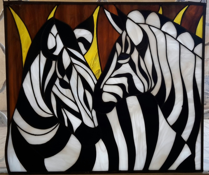 Vitrail faune