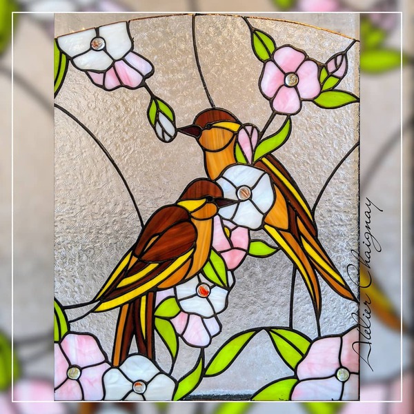 Vitrail animaux 6
