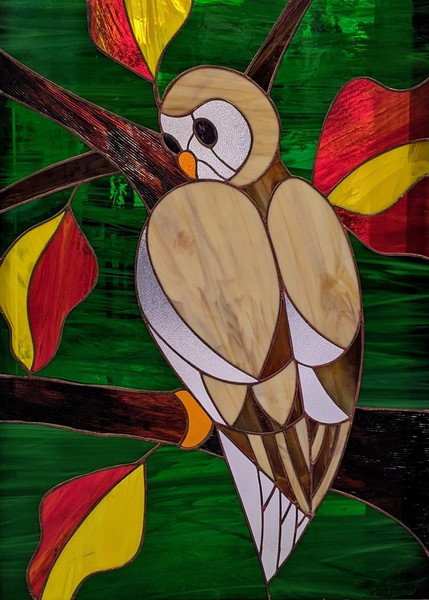 Vitrail animaux 8