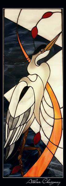 Vitrail Art Nouveau 15