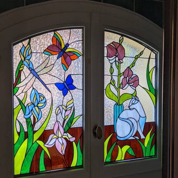 Vitrail Art Nouveau