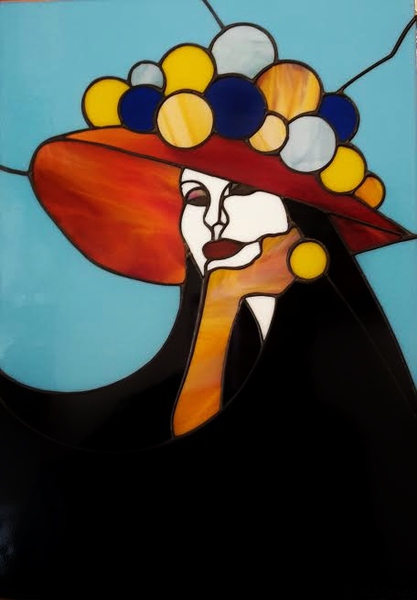 Vitrail Art Nouveau 9