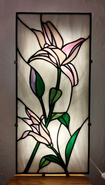 Lampe vitrail 13