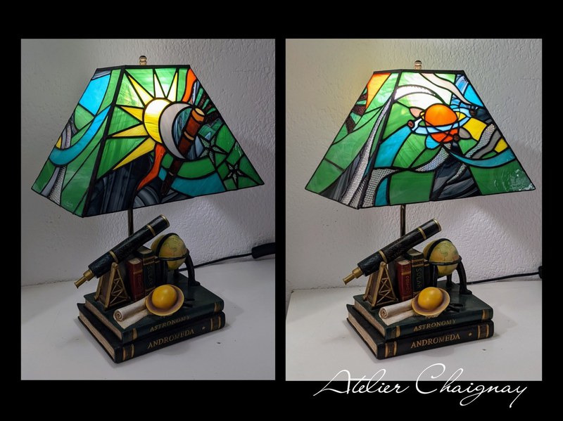 Lampe artisanale