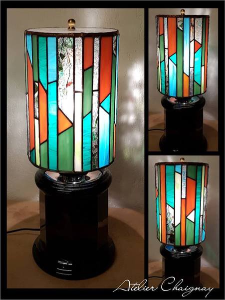 Lampe vitrail 7